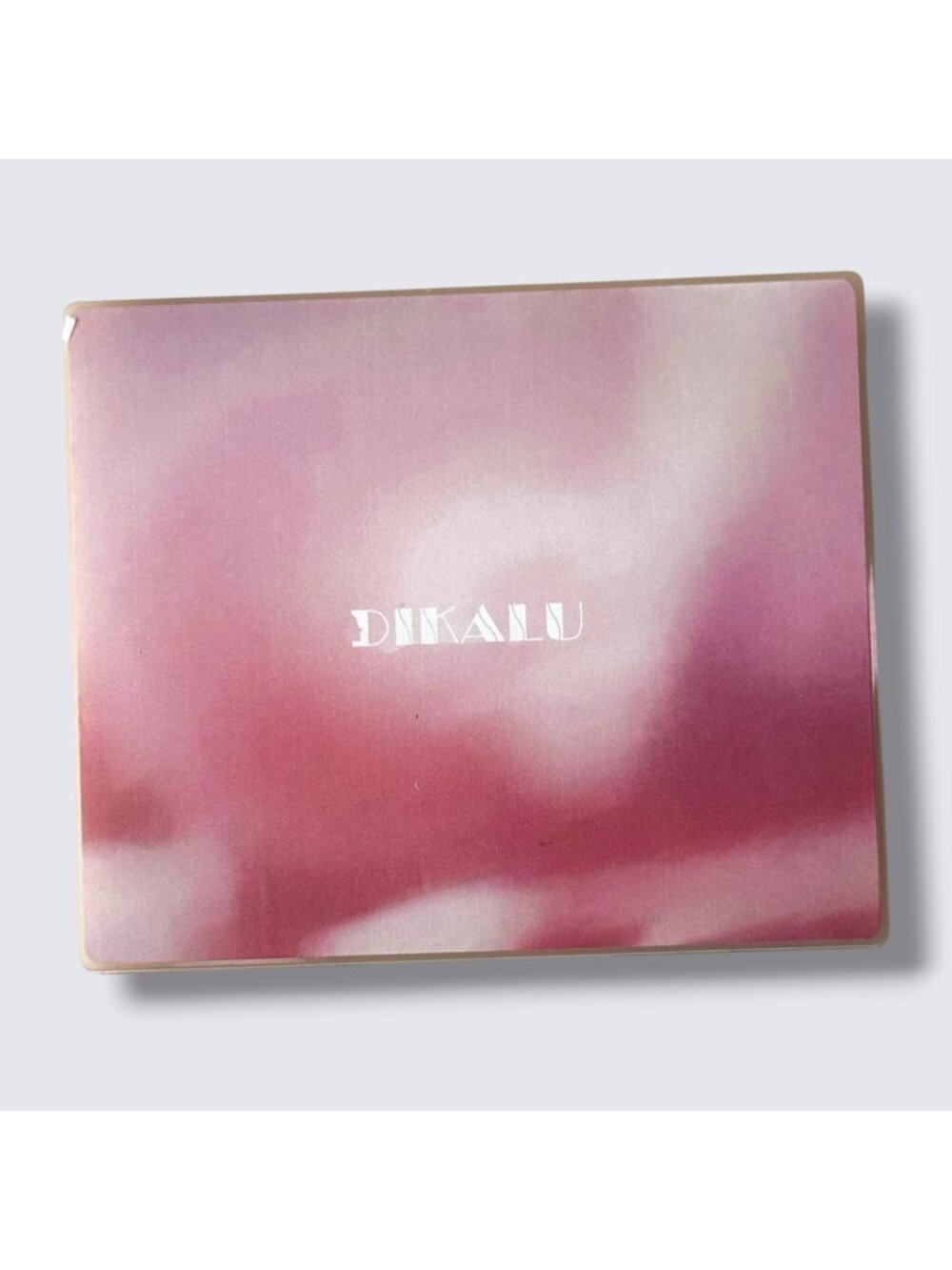 Dikalu 10-Color Eyeshadow Palette With Mirror - Neutral & Shimmer Shades - 16g C
